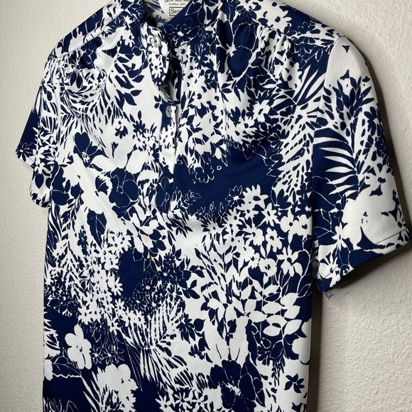 Vintage Sears Polyester Top - Picture 4 of 7